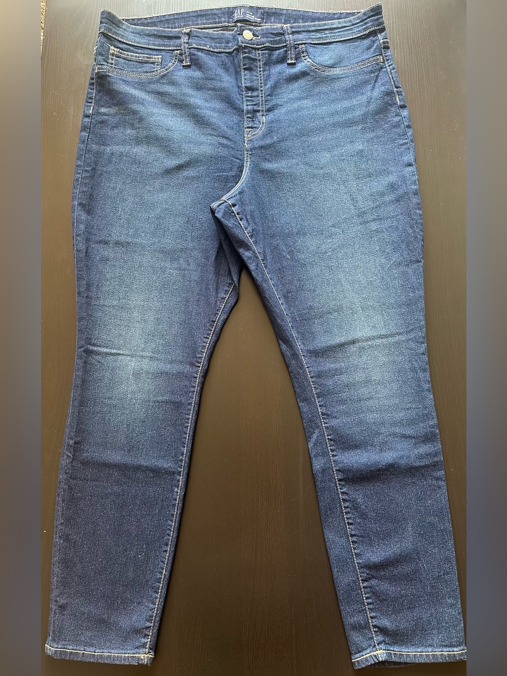 GAP Women's Dark Blue Stretch Skinny Jeggings